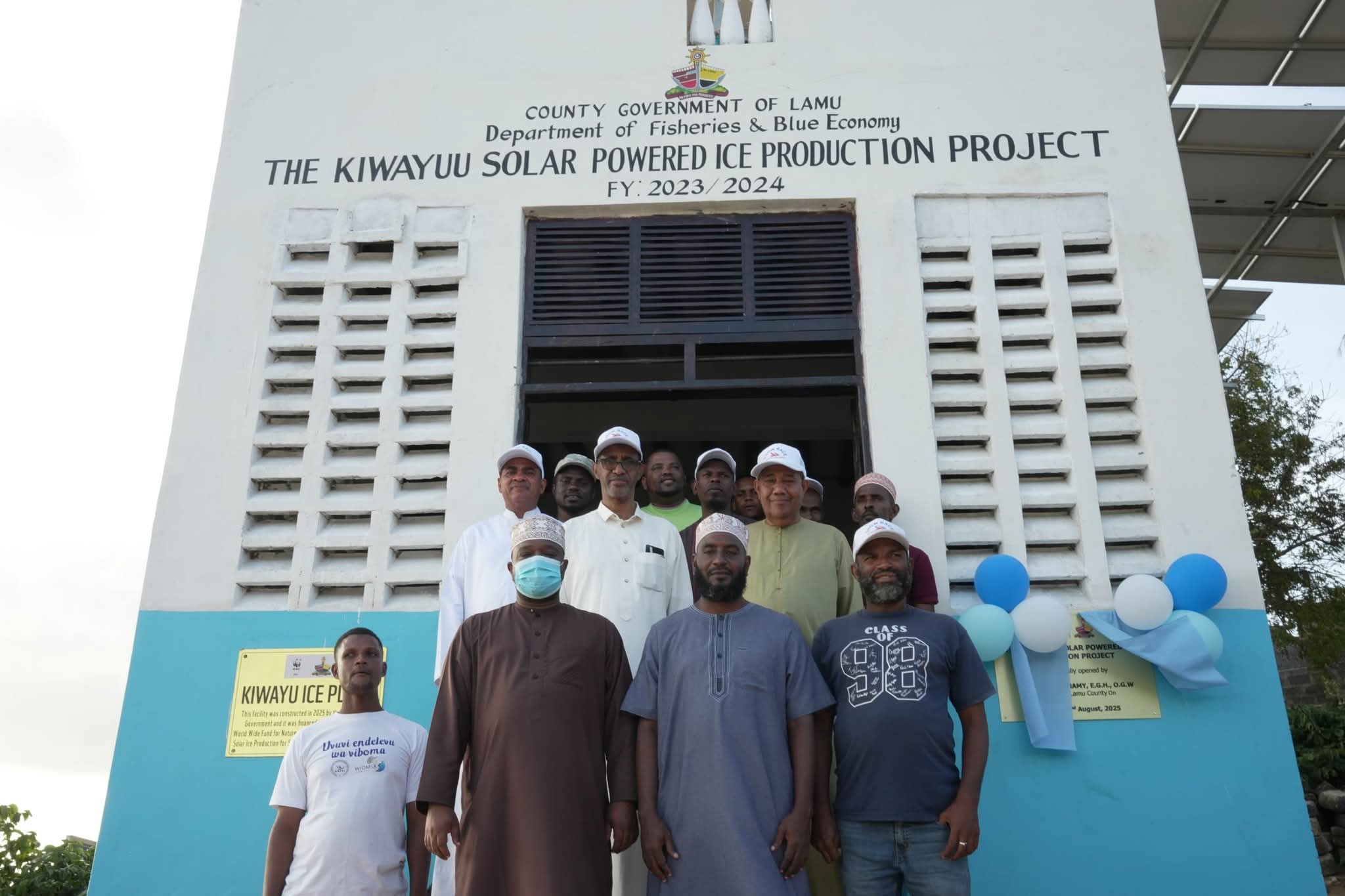 Lamu fishermen laud establishement of new cold storage facility in Kiwayu