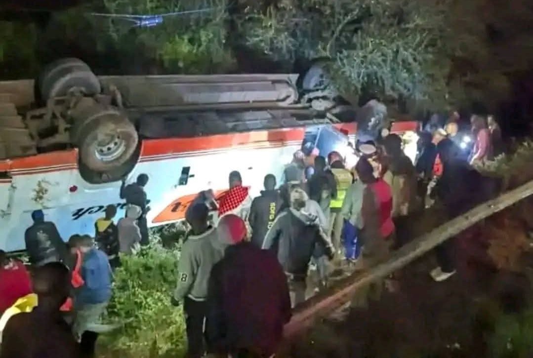 Several feared dead in crash involving ENA Coach bus, multiple vehicles on Narok-Maai Mahiu Highway