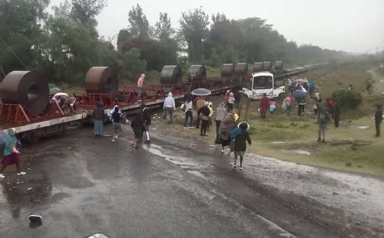 Eight killed after train collides with Kenya Pipeline Company staff bus in Naivasha