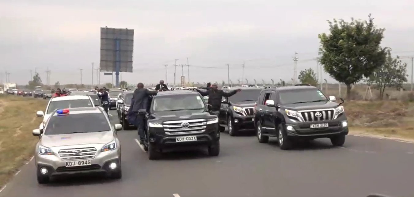 Live blog: Suspected goons stone Rigathi Gachagua's convoy on Mombasa Road