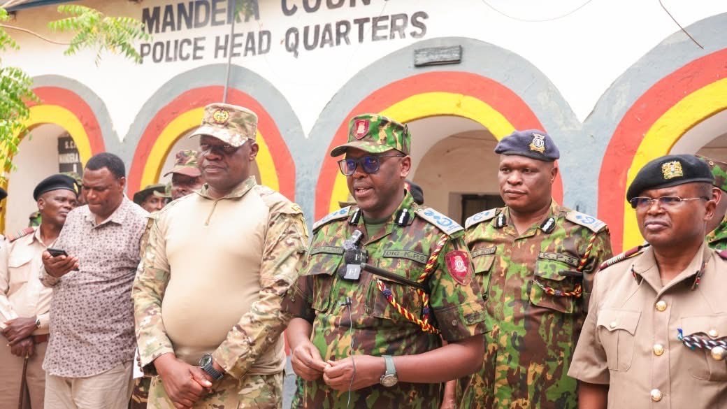 DIG of Police Eliud Lagat urges Mandera residents to help identify terror suspects, clan conflict instigators