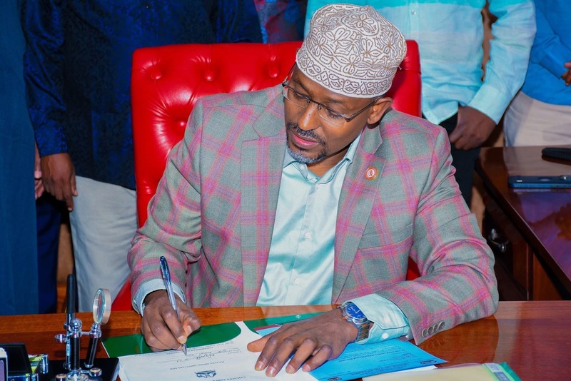 Wajir Governor Ahmed Abdullahi signs Sh14 billion budget after months of legal disputes