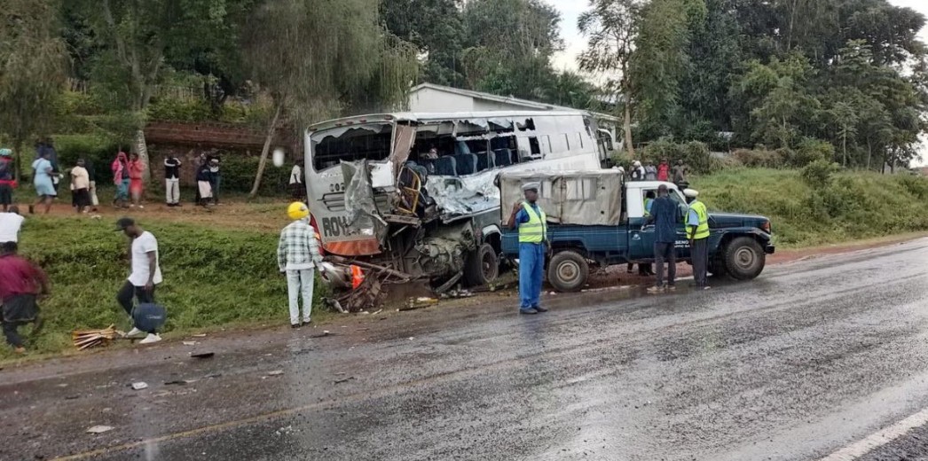 One dead, six injured in collision involving Royal Liner bus on Kisumu-Busia road near Lela