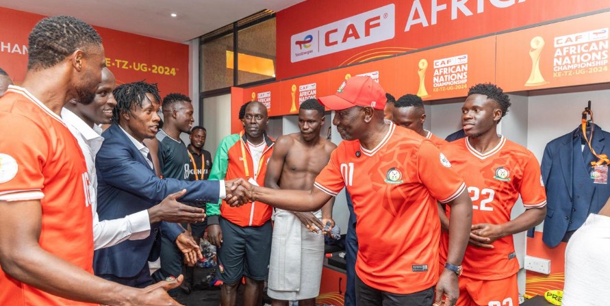 Benni McCarthy praises Harambee Stars after historic CHAN win over DR Congo