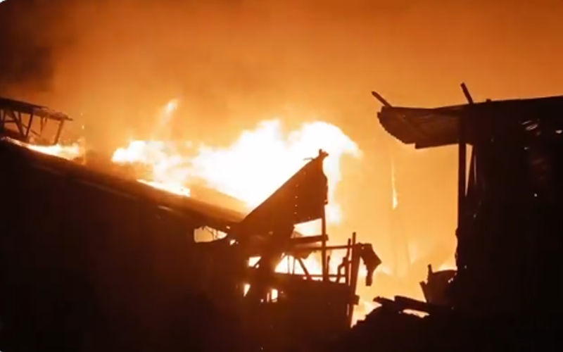 One dead as massive fire guts Mogadishu’s second-largest market Suuq Bacaad