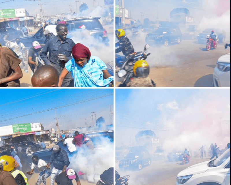Man shot as police disperse opposition rally in Gilgil