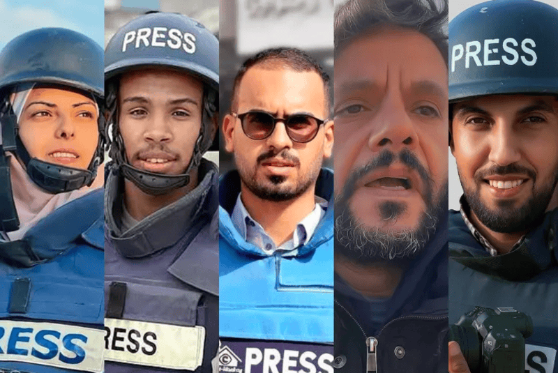 Five journalists among 20 killed in Israeli strike on Gaza hospital