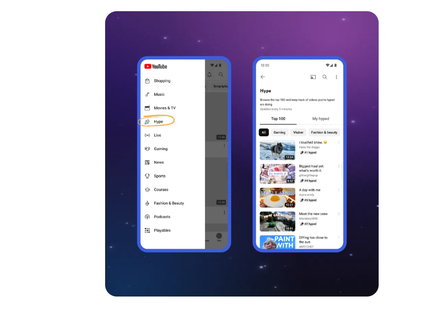 YouTube rolls out ‘hype’ feature in 39 countries to boost smaller creators, skips Africa