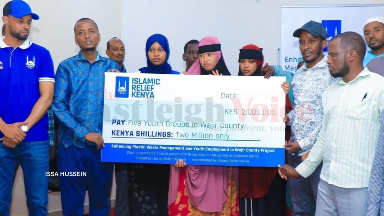 New project helps Wajir youth tackle plastic waste, create jobs and curb drug abuse