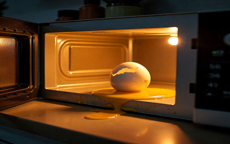 Nine foods and things you should never put in your microwave