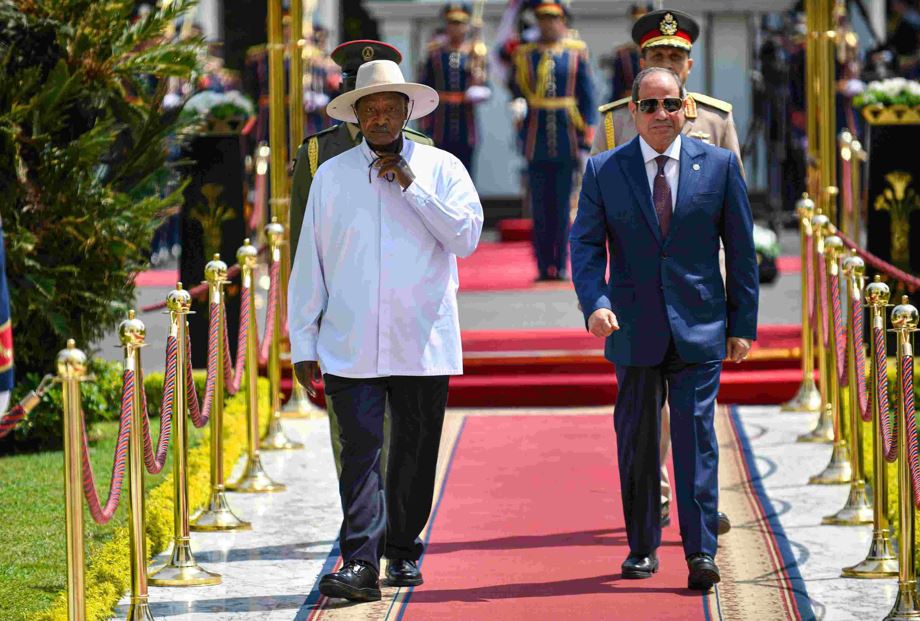 Museveni in Egypt for high-stakes meeting with El-Sisi amid rising Nile tensions