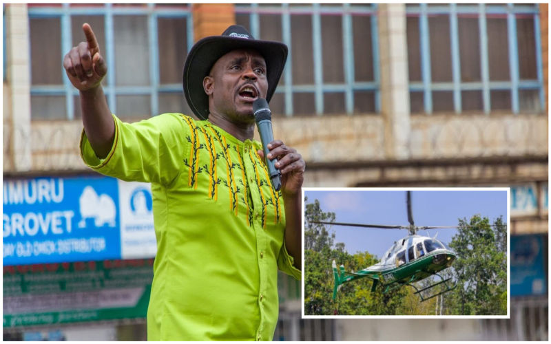 DCI summons Cleophas Malala over helicopter landing at Mumias Sports Complex