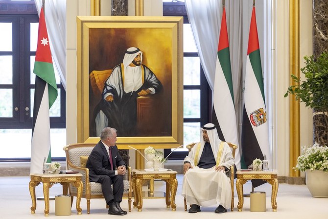 UAE, Jordan reaffirm support for Palestinian rights