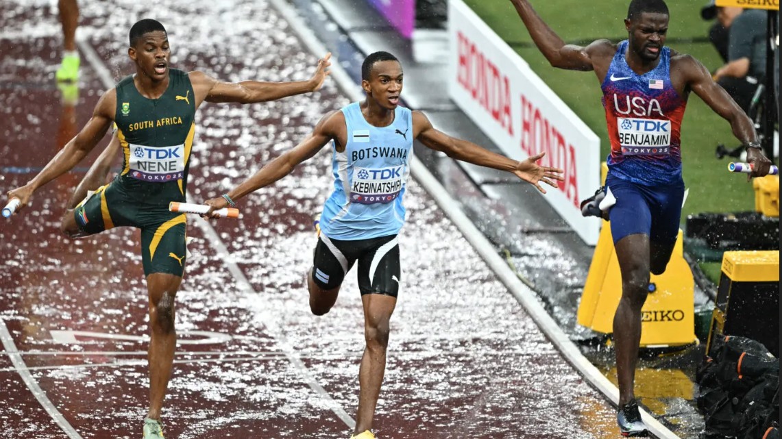 Historic gold: Botswana wins men’s 4x400m relay at World Championships in Tokyo