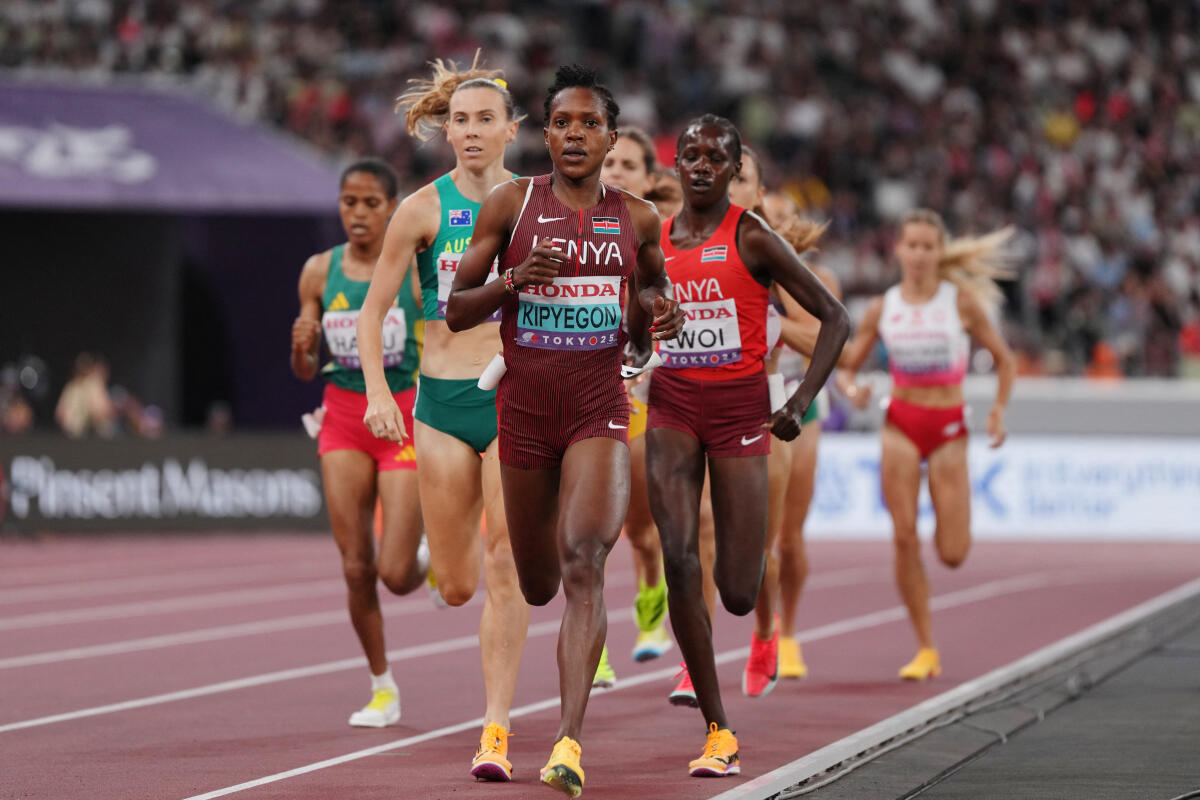 Faith Kipyegon makes history with fourth 1,500m world title at the 2025 Tokyo World Championships