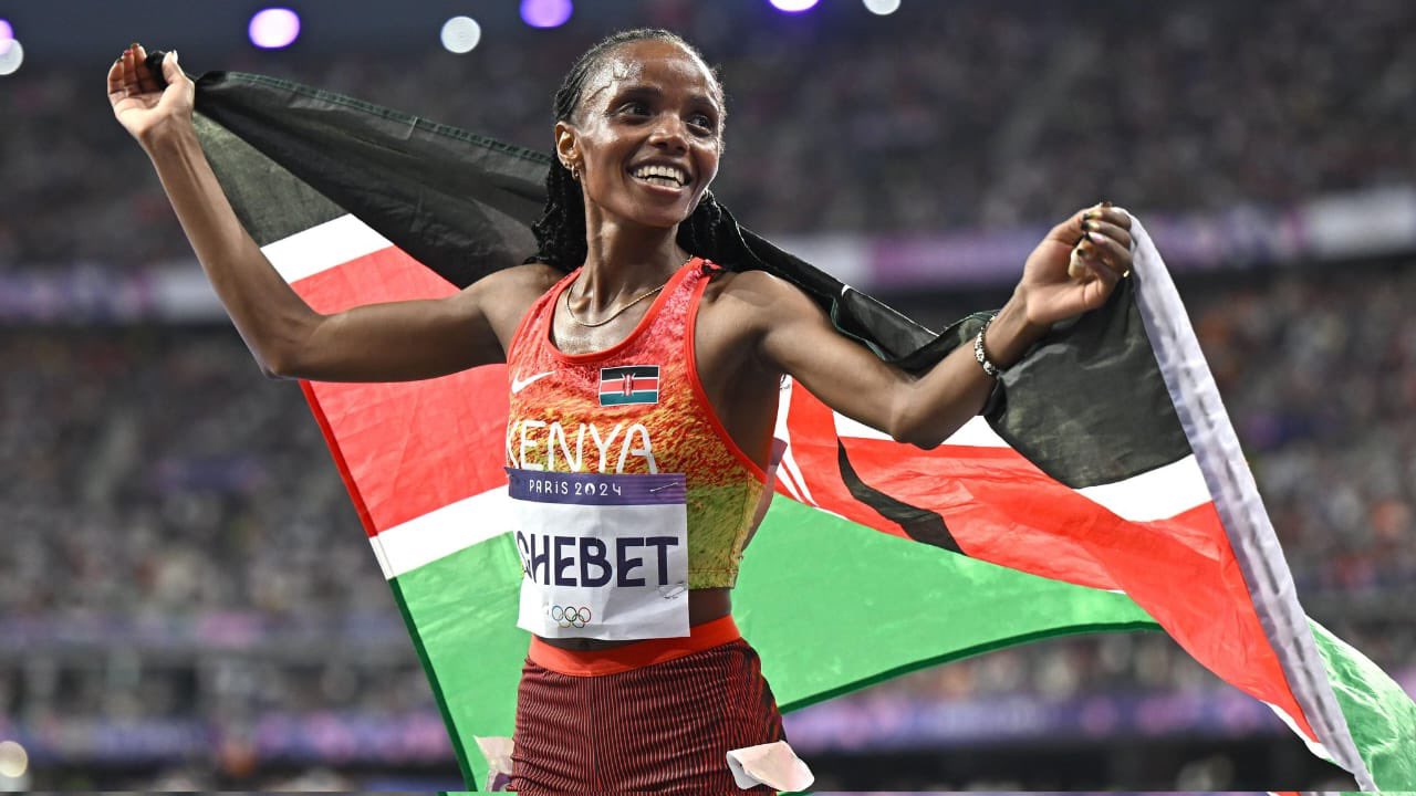 It was not an easy race- Chebet says after winning gold medal in women's 10,000 metres in Tokyo