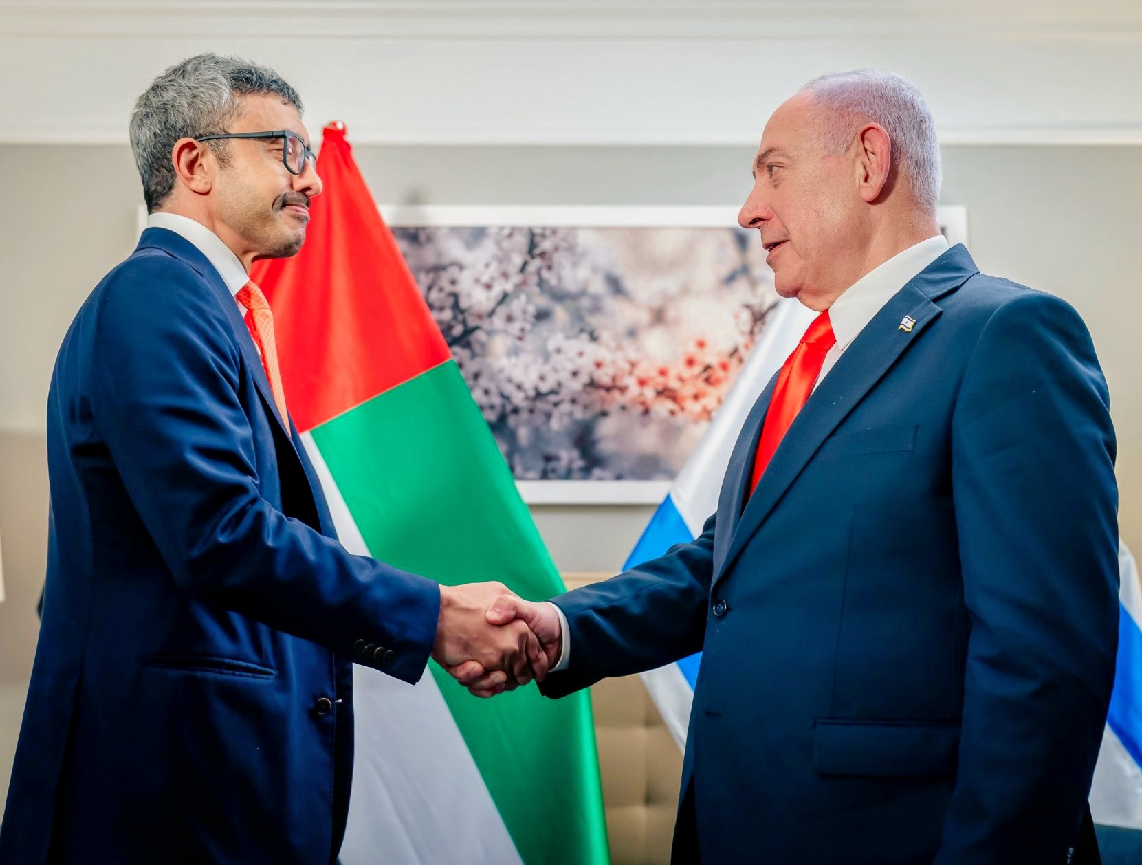 UAE Foreign Minister calls for immediate end to Gaza war during meeting with Netanyahu