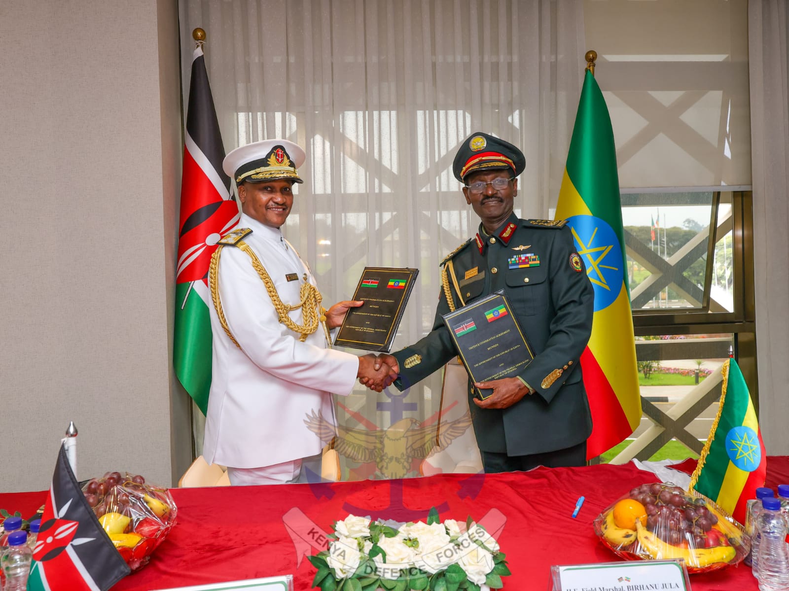 Kenya, Ethiopia sign second defence agreement, allowing prompt intelligence sharing of security threats