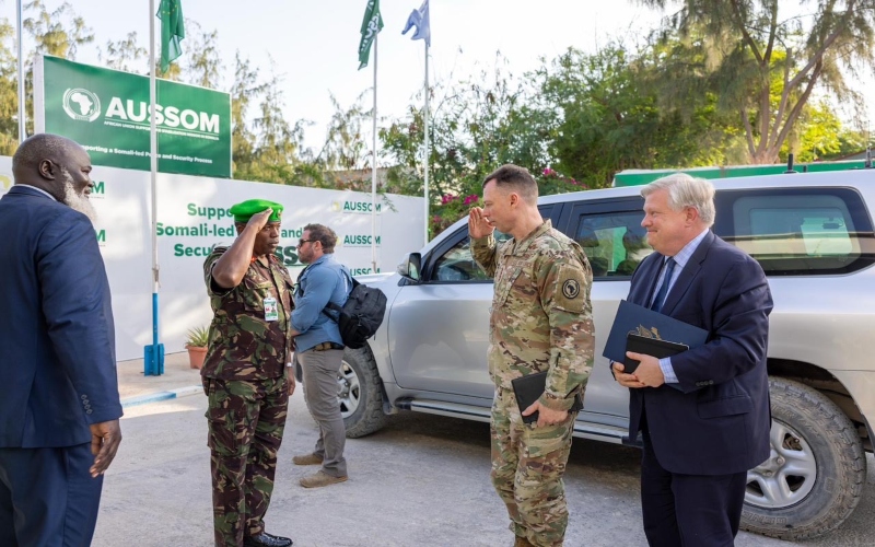 AFRICOM Commander Dagvin Anderson begins East Africa tour in Somalia