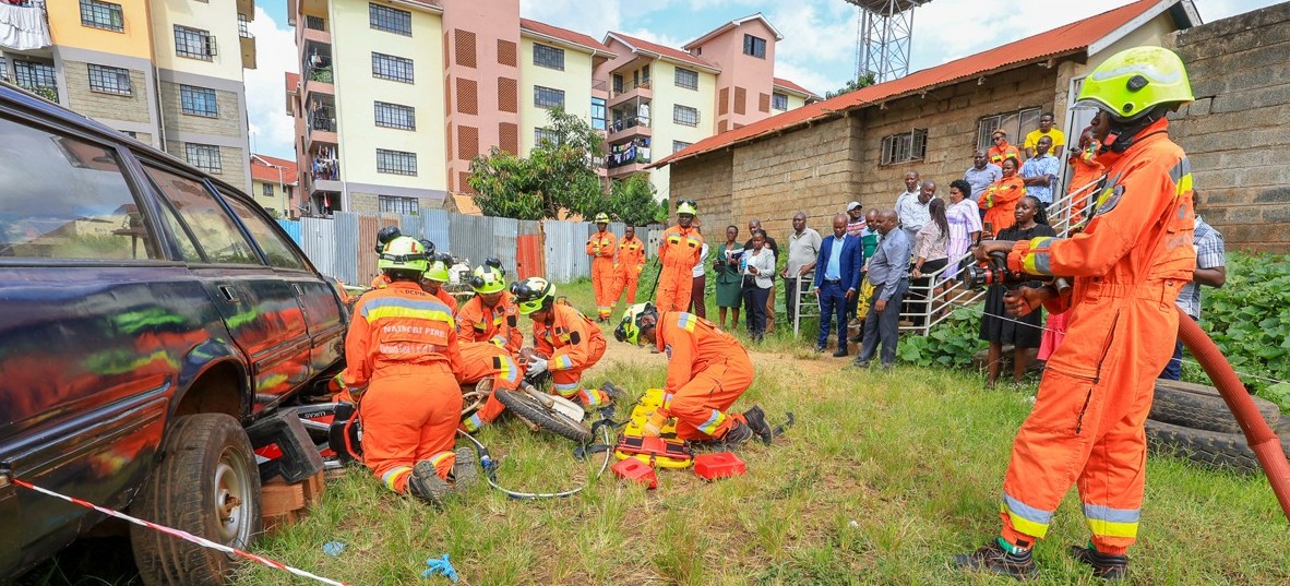How Kiambu’s fire academy is transforming Kenya’s disaster response, creating jobs abroad
