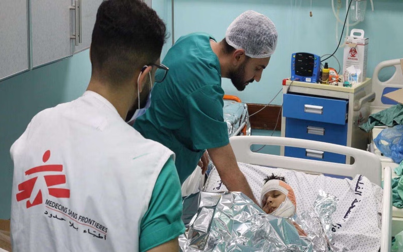 MSF suspends medical services amid intensified Israeli offensive in Gaza City