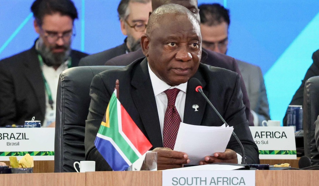 South Africa's Ramaphosa tells BRICS summit global order shifting from West to multipolarity