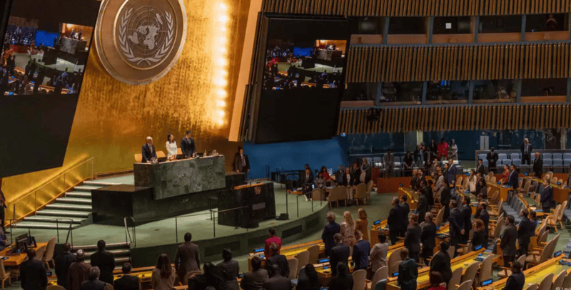 UN General Assembly backs two-state solution for Israel and Palestine