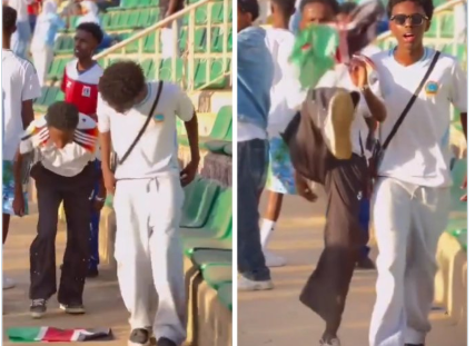 Mogadishu FC fans under fire for disrespecting Kenyan flag during match against Kenya Police FC