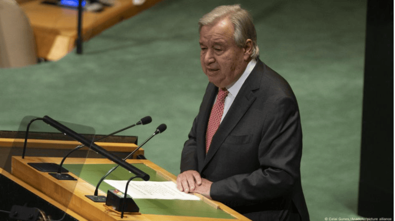 UN chief Guterres calls statehood for Palestinians 'a right, not a reward'