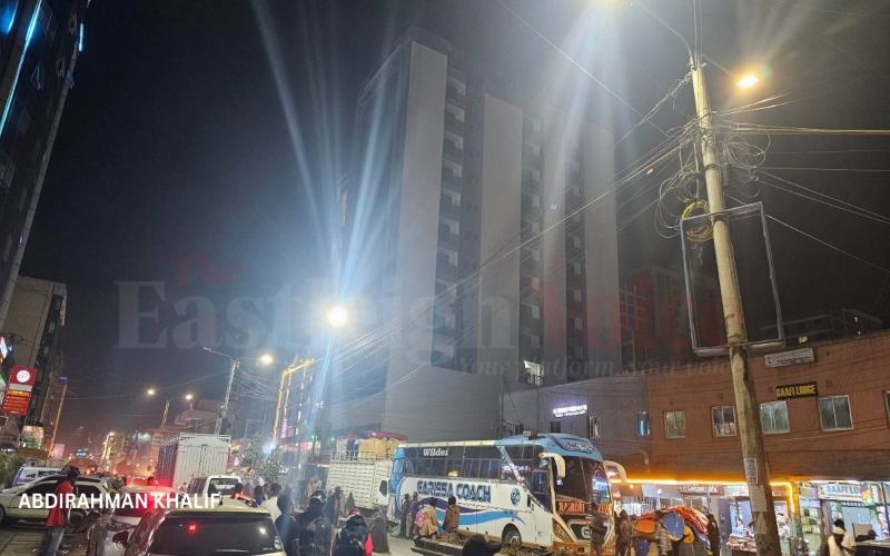 Eastleigh’s General Wariungi Street lights up after years in darkness