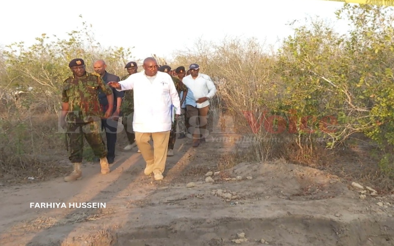 IG Douglas Kanja faces grim reality of Kwa Binzaro exhumations