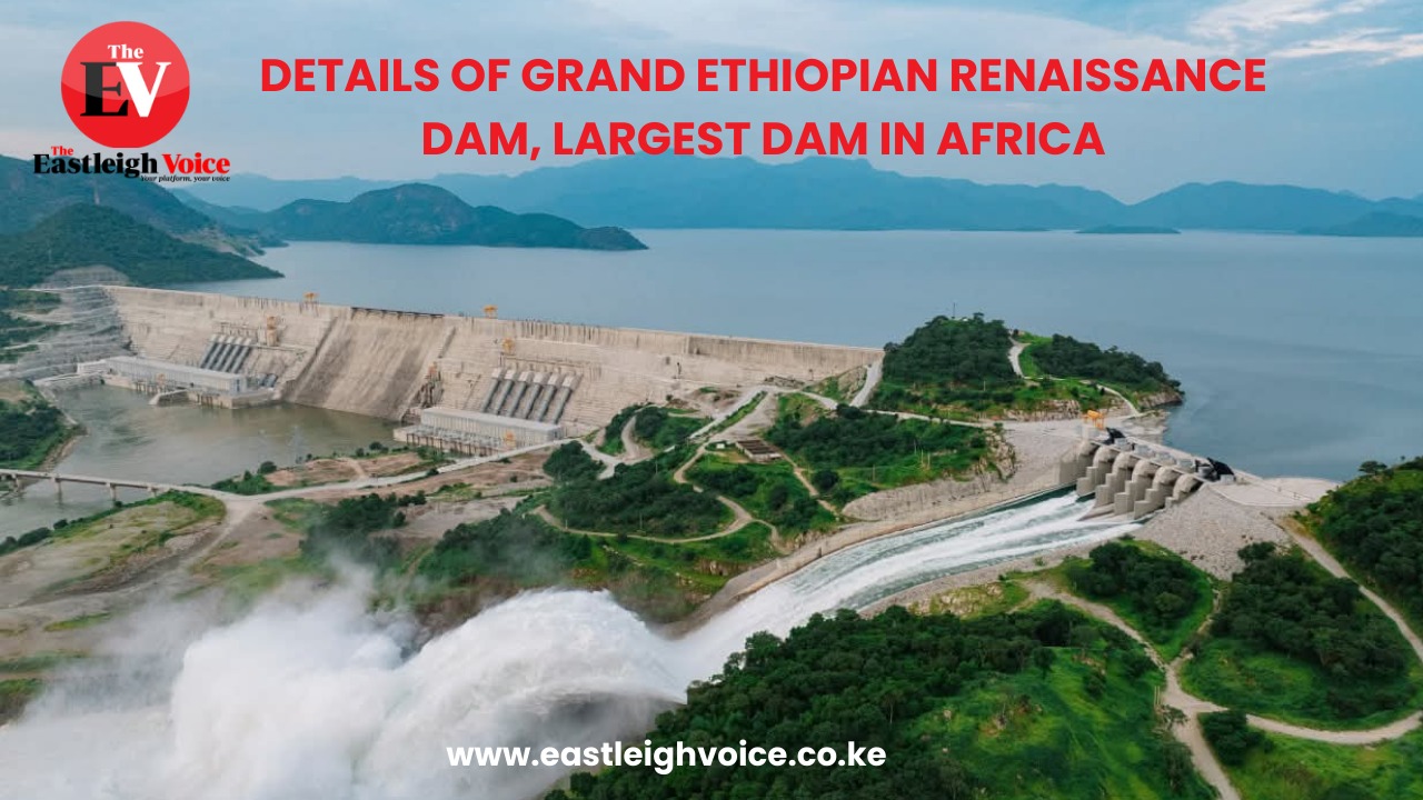Details of Grand Ethiopian Renaissance Dam, largest dam in Africa