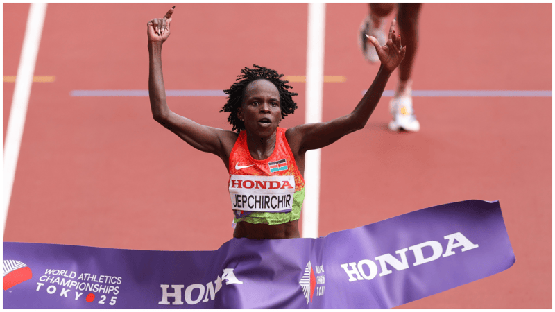 Kenyan medalists to fly business class after outcry over Peres Jepchirchir’s economy ticket