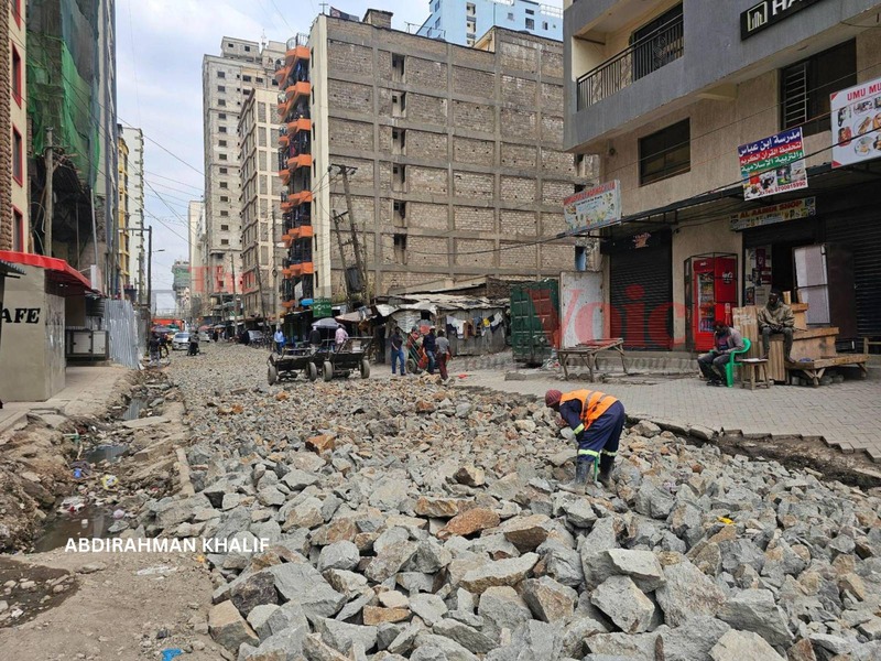 Relief for Eastleigh residents as construction begins on Seventh Street after years of neglect