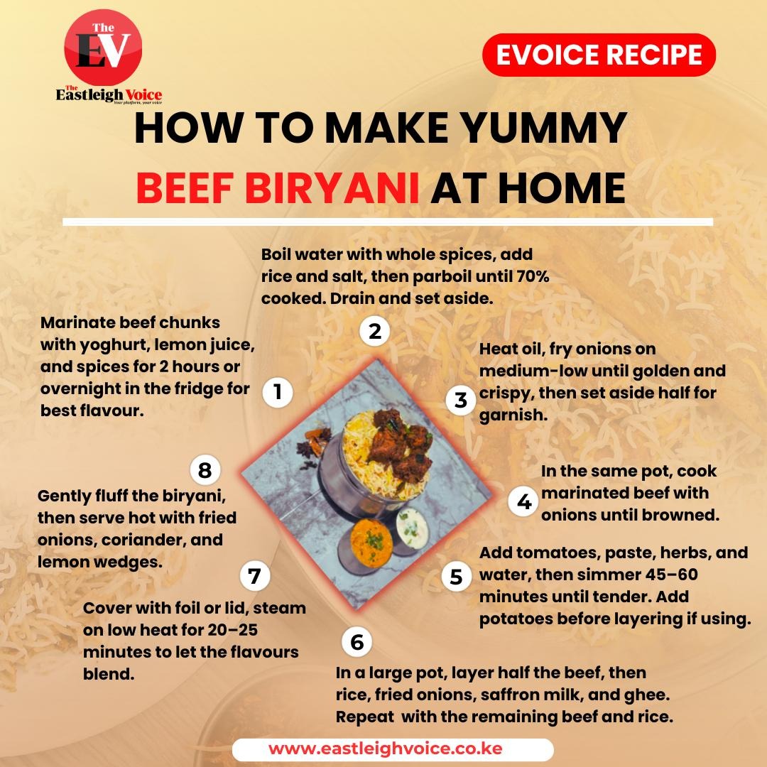 How to make yummy beef biryani at home