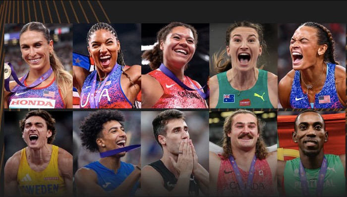 Mondo Duplantis, Valarie Allman lead 2025 Field Athlete of the Year shortlist