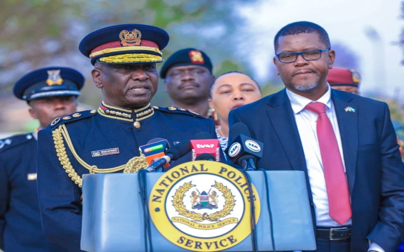 IG Kanja warns against bribery ahead of nationwide police recruitment