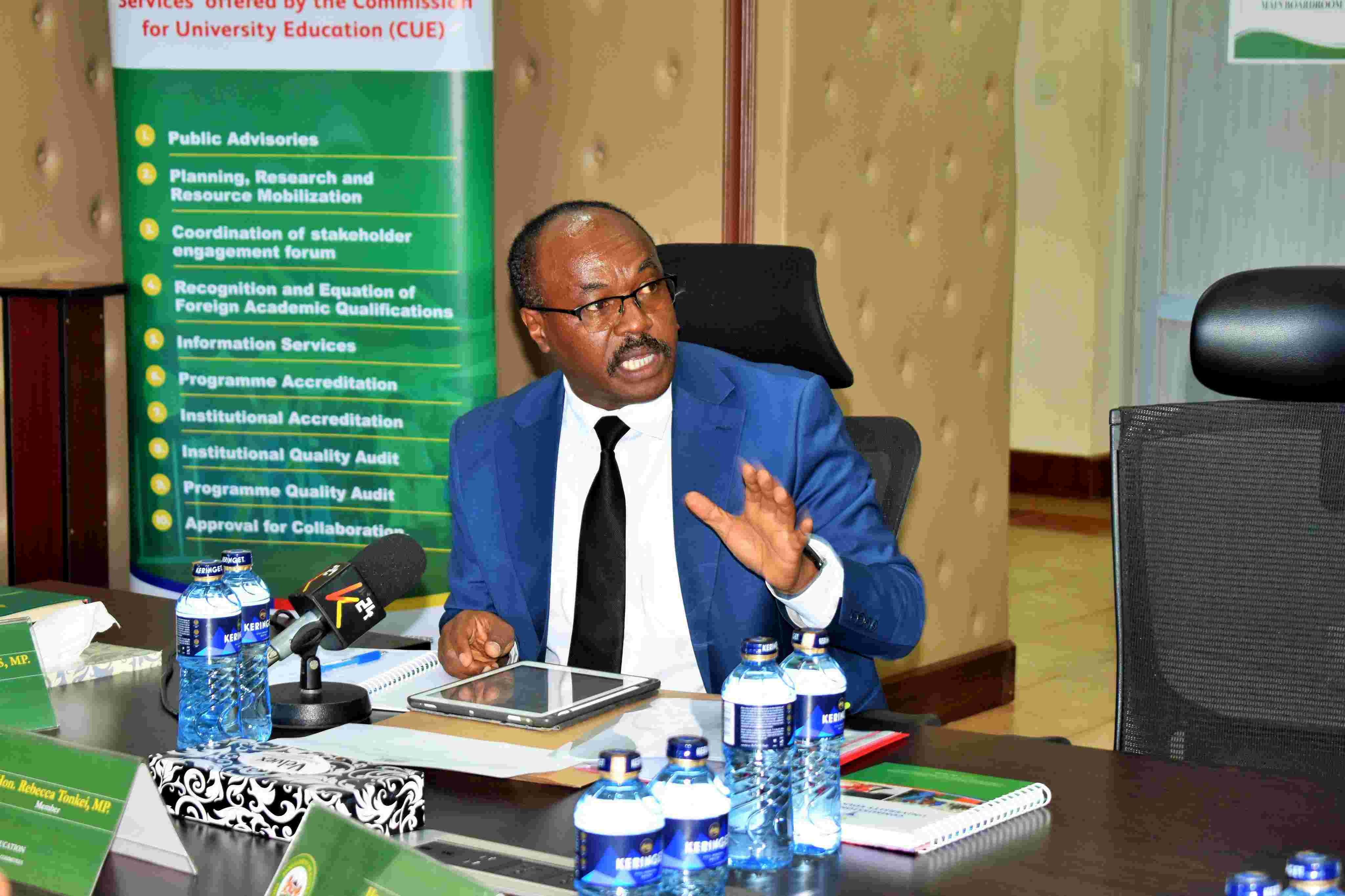 Commission for University Education under fire as MPs probe fake degrees, staffing crisis, and Sh935 million debt