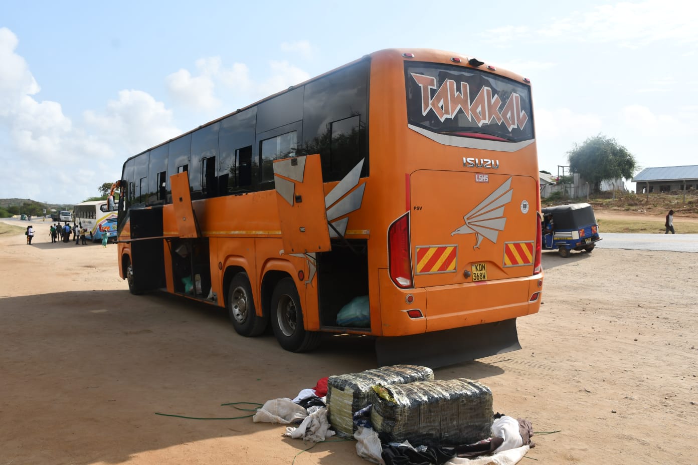 Lamu-bound bus intercepted in Malindi as police seize cannabis haul