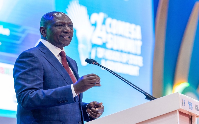 President Ruto takes helm as COMESA chair, urges African-led growth and integration
