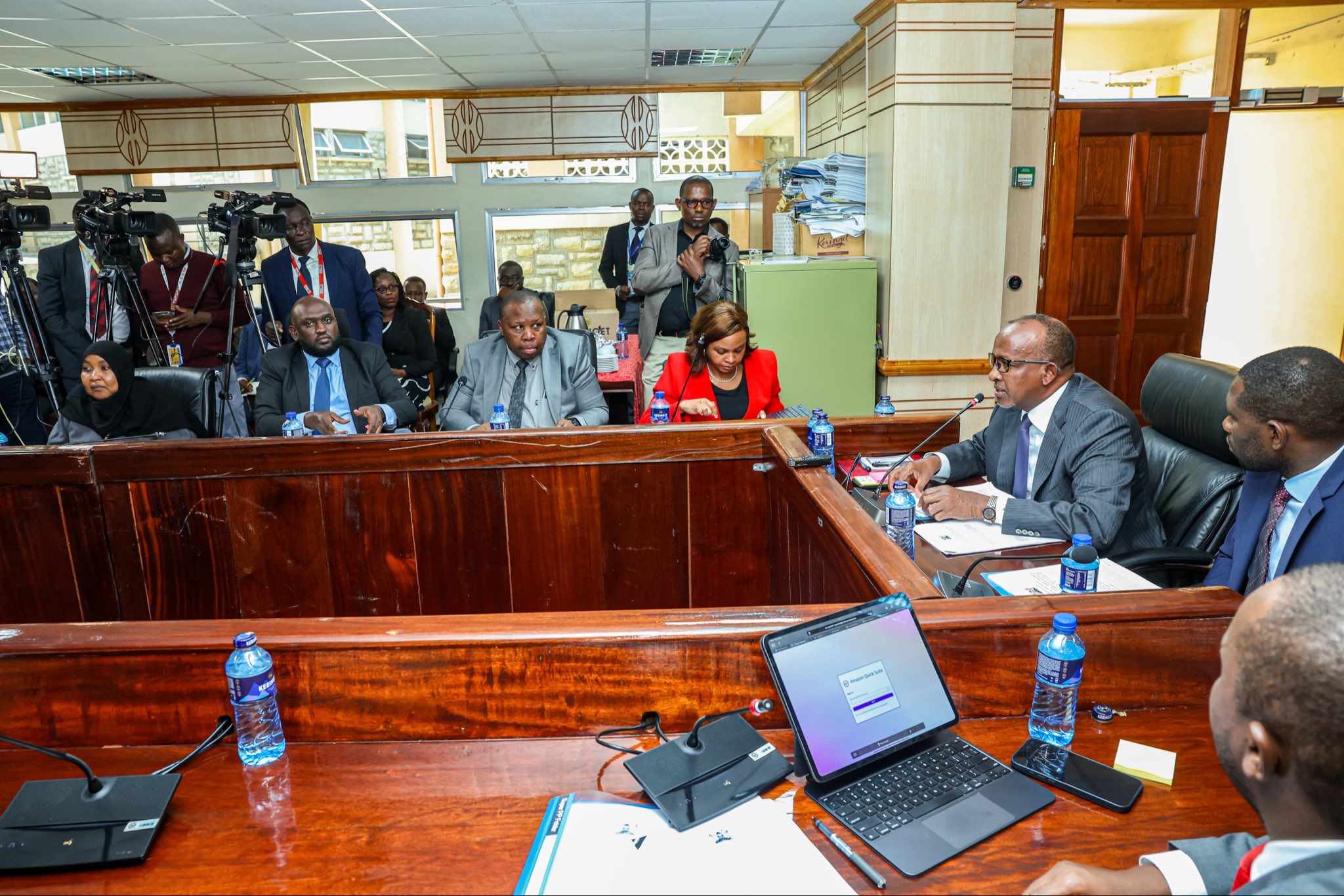 Health committee session turns chaotic as Duale clashes with MP Kibagendi over SHA probe