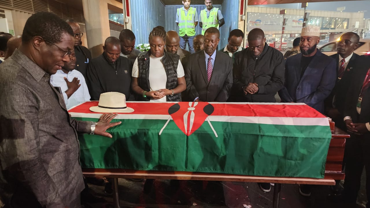 India's first diplomatic note that informed Kenya of Raila’s death