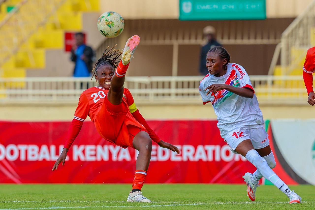 Harambee Starlets beat Gambia 3–1 in WAFCON Qualifiers first leg at Nyayo Stadium