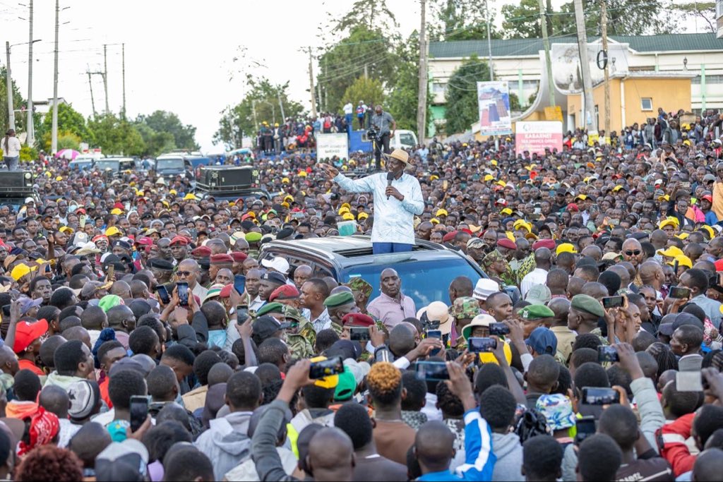 Ruto orders Baringo civilians to surrender illegal firearms or face tough action