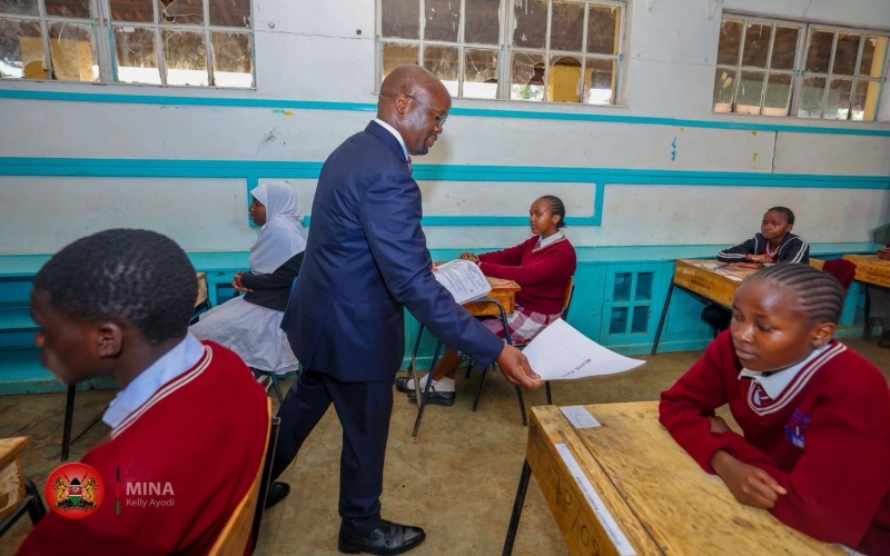 KPSEA, KJSEA exams proceeding smoothly nationwide - PS Raymond Omollo