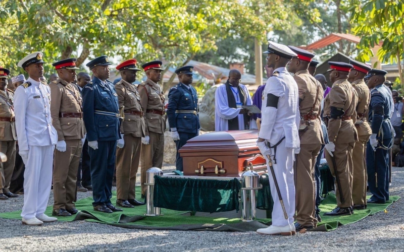 Live blog: Raila Odinga interred, honoured with 17-gun salute