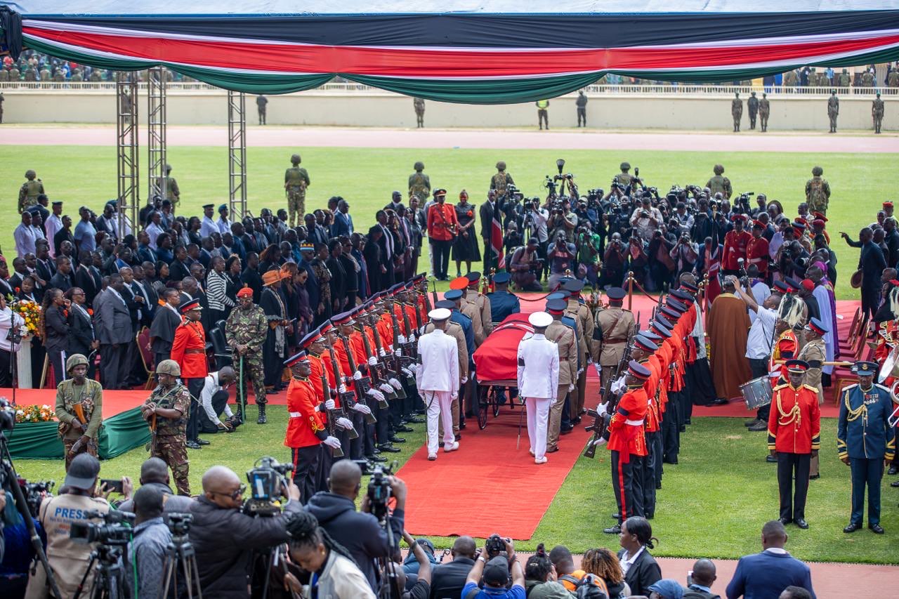 Watch: Former Prime Minister Raila Odinga's State Funeral Service at Nyayo Stadium