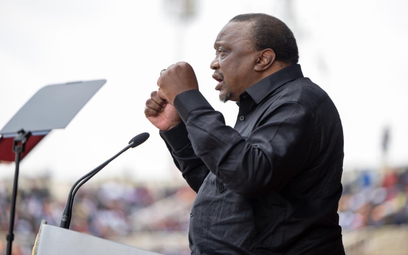 Uhuru Kenyatta remembers Raila in touching tribute - Former President Uhuru Kenyatta. (Photo: PCS)