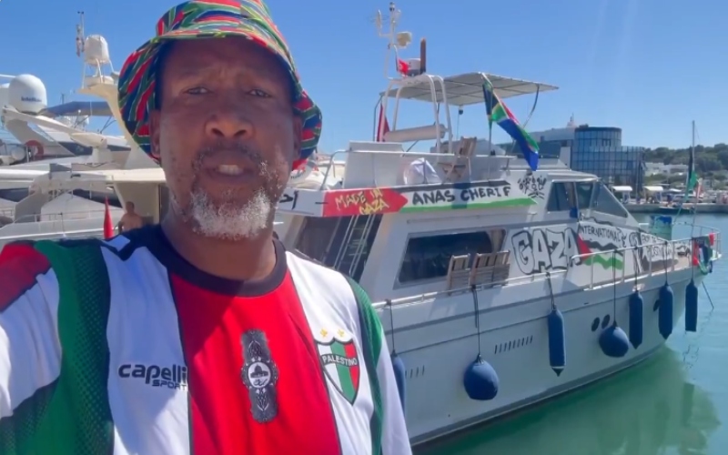 South African activists from Gaza-bound flotilla deported by Israel arrive in Jordan