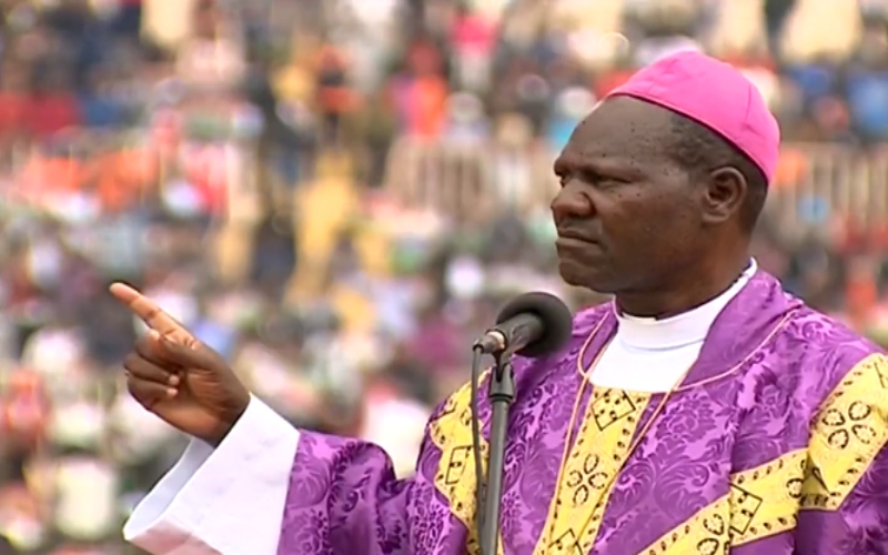 Bishop Kodia’s passionate sermon rallies mourners at Raila’s funeral service
